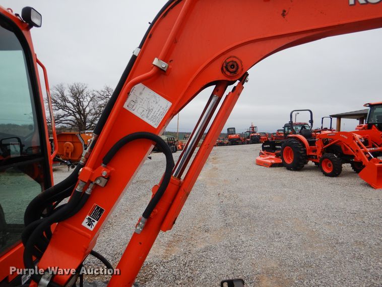 image for item ES9599 2015 Kubota KX91-3S2 Super Series 2 mini excavator