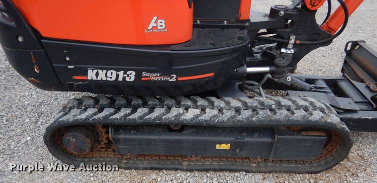 image for item ES9599 2015 Kubota KX91-3S2 Super Series 2 mini excavator
