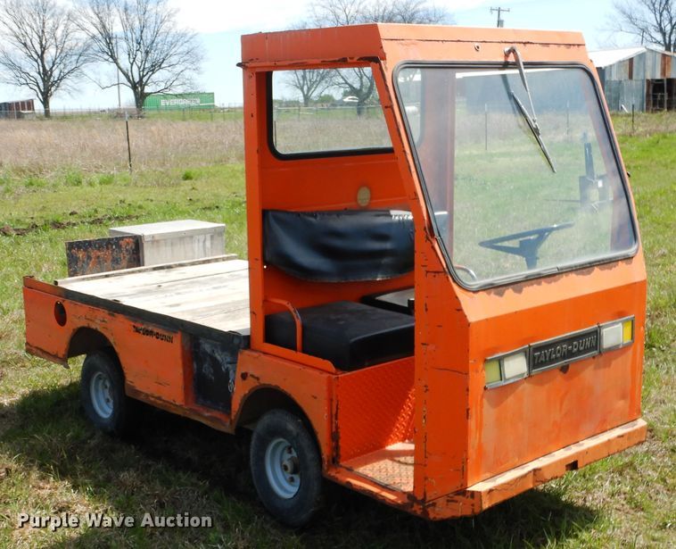 image for item ES9612 Taylor Dunn utility cart