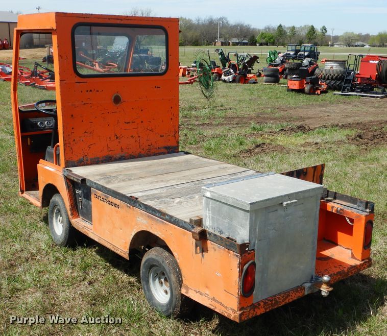 image for item ES9612 Taylor Dunn utility cart