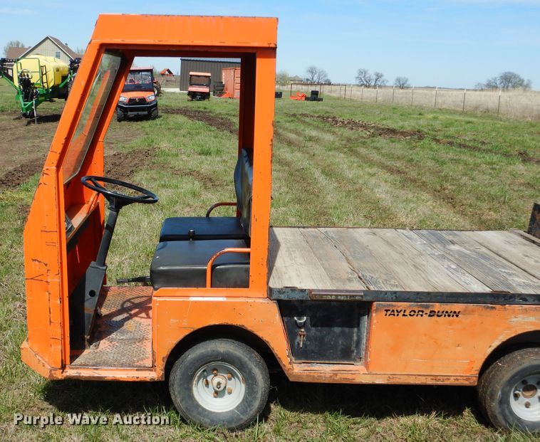 image for item ES9612 Taylor Dunn utility cart