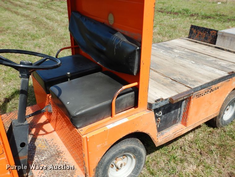 image for item ES9612 Taylor Dunn utility cart