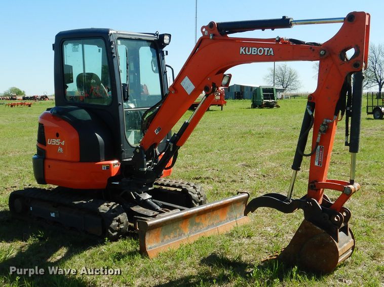 image for item ES9632 Kubota U35-4 mini excavator