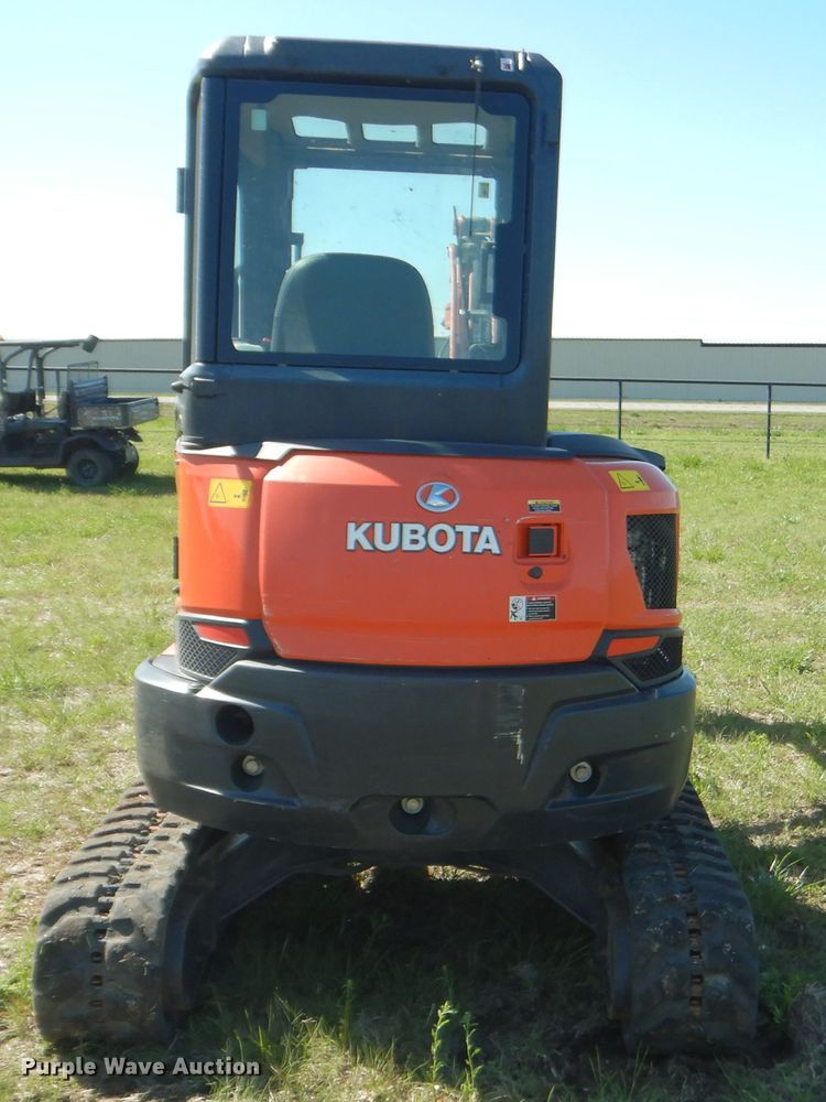 image for item ES9632 Kubota U35-4 mini excavator