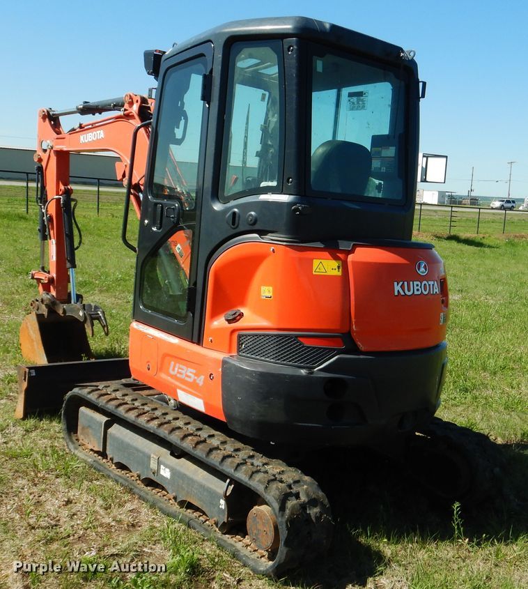 image for item ES9632 Kubota U35-4 mini excavator