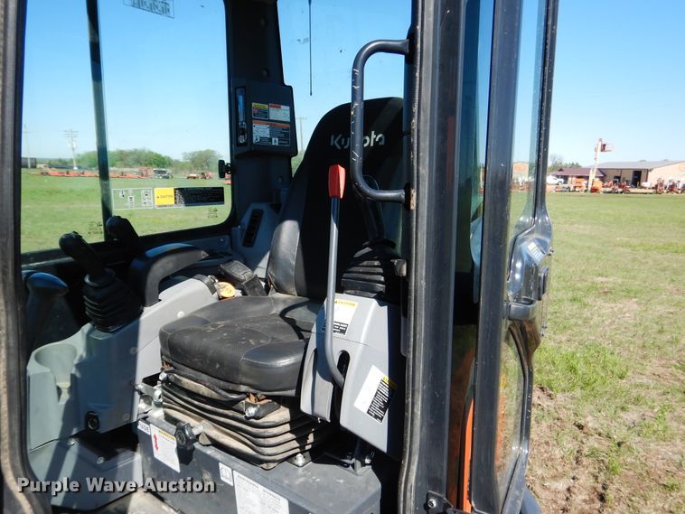 image for item ES9632 Kubota U35-4 mini excavator