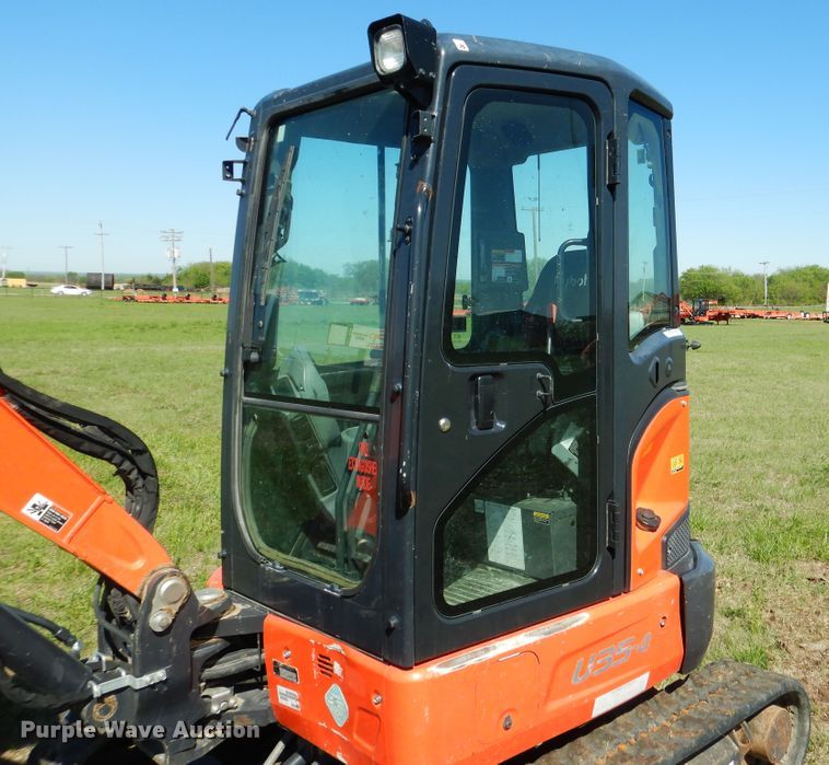 image for item ES9632 Kubota U35-4 mini excavator