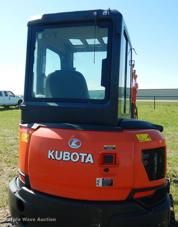 image for item ES9632 Kubota U35-4 mini excavator