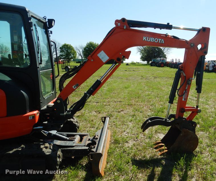 image for item ES9632 Kubota U35-4 mini excavator