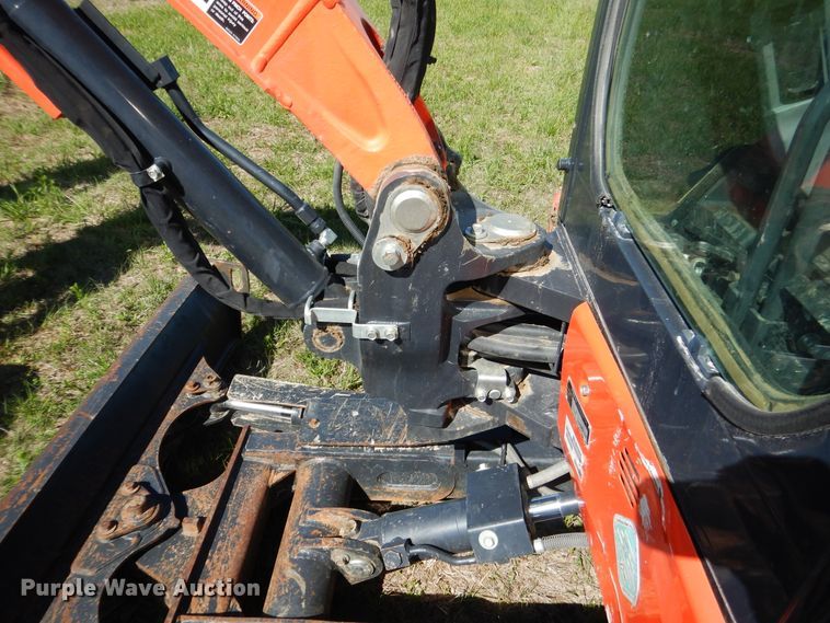 image for item ES9632 Kubota U35-4 mini excavator