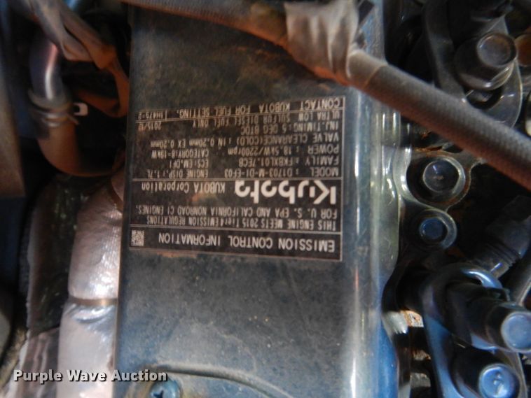 image for item ES9632 Kubota U35-4 mini excavator