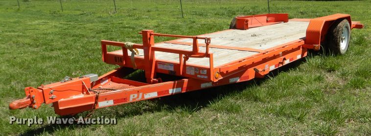 image for item ES9633 2018 PJ T6202 tilt deck equipment trailer