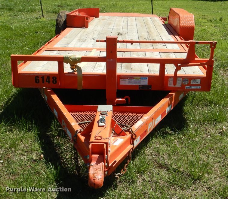 image for item ES9633 2018 PJ T6202 tilt deck equipment trailer