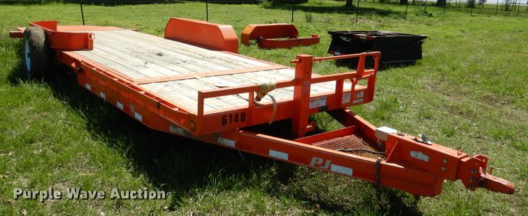 image for item ES9633 2018 PJ T6202 tilt deck equipment trailer