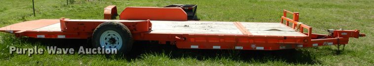 image for item ES9633 2018 PJ T6202 tilt deck equipment trailer