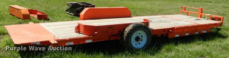 image for item ES9633 2018 PJ T6202 tilt deck equipment trailer