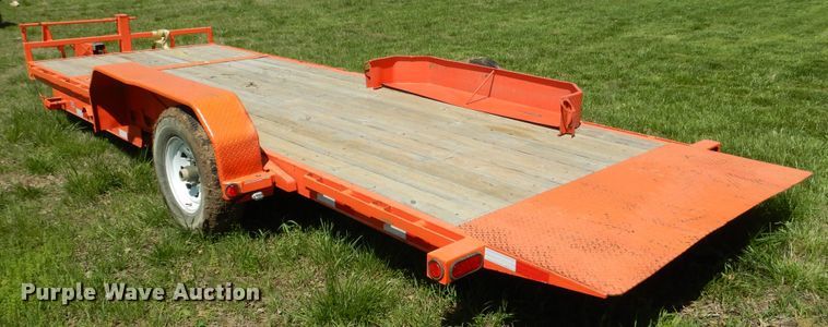 image for item ES9633 2018 PJ T6202 tilt deck equipment trailer