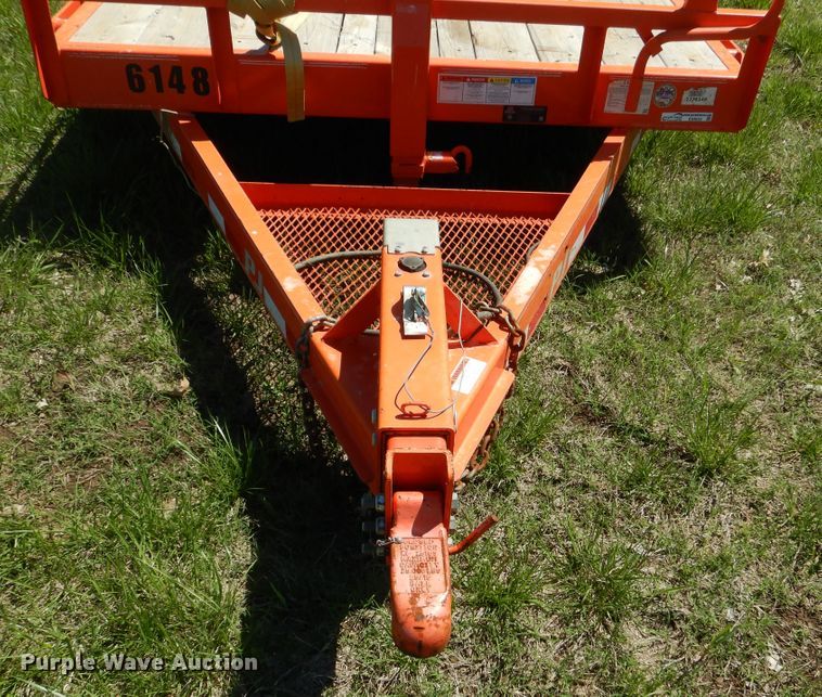 image for item ES9633 2018 PJ T6202 tilt deck equipment trailer