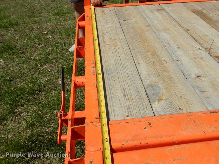 image for item ES9633 2018 PJ T6202 tilt deck equipment trailer