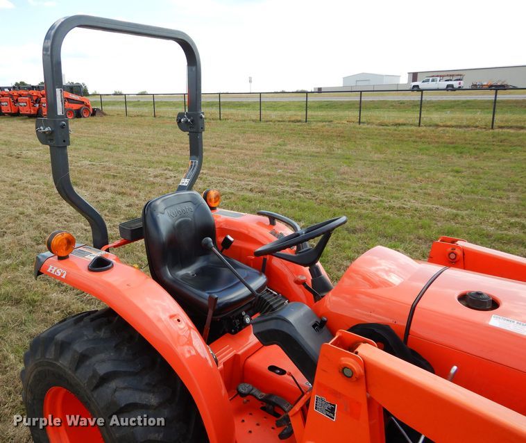 image for item GC9639 2017 Kubota L3901 MFWD tractor
