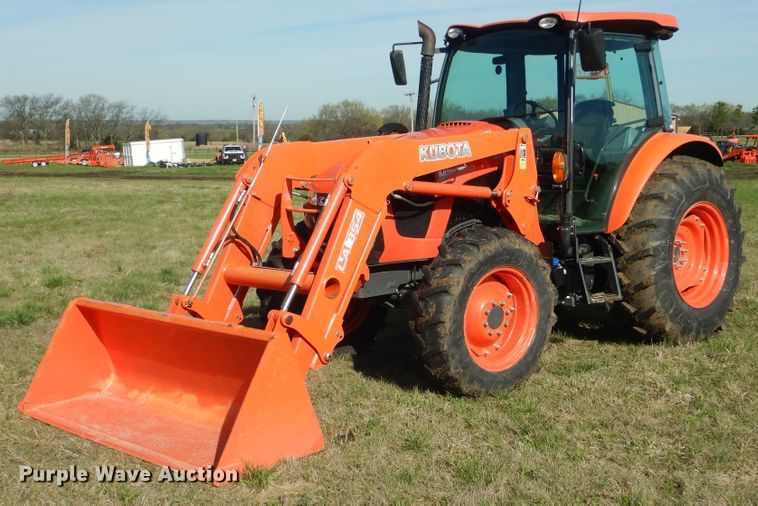 image for item GC9655 2017 Kubota M5-111D MFWD tractor