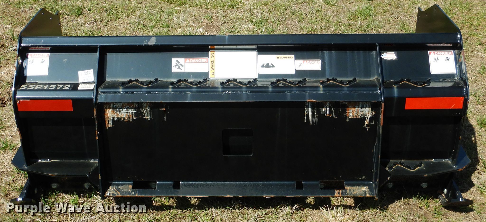 Land Pride SSP1572 snow plow in Davis, OK Item ES9591 sold Purple Wave