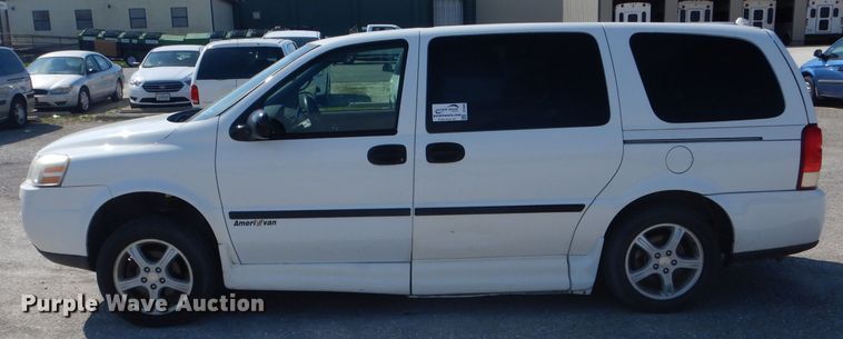 image for item DF3036 2005 Chevrolet Uplander  handicap accessible van