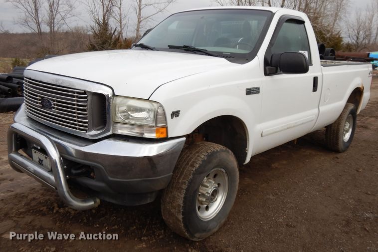 image for item DF6021 2002 Ford F250 Super Duty  pickup truck