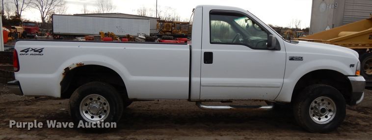 image for item DF6021 2002 Ford F250 Super Duty  pickup truck
