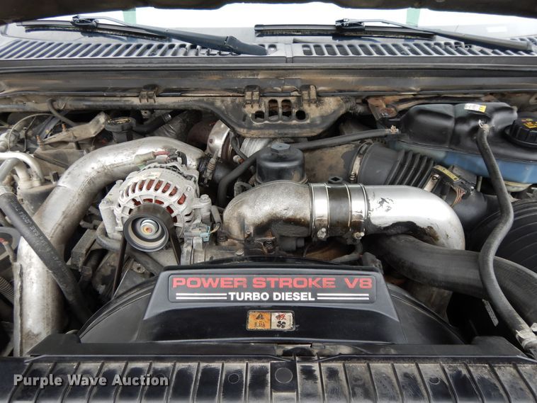 image for item DF6036 2004 Ford F350 Super Duty  utility bed pickup truck