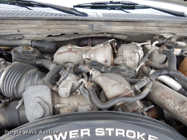 image for item DF6037 2008 Ford F450 Super Duty XL utility bed truck