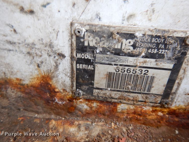 image for item DF6037 2008 Ford F450 Super Duty XL utility bed truck