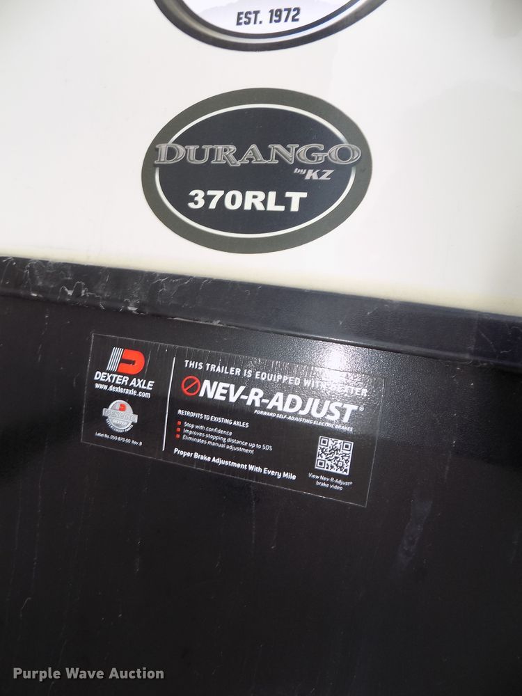 image for item DG2559 2017 KZ Durango Gold 370RLT  camper