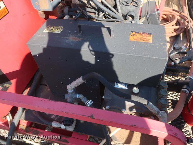 image for item DG7149 2010 Texas Bragg utility trailer with pressure washer