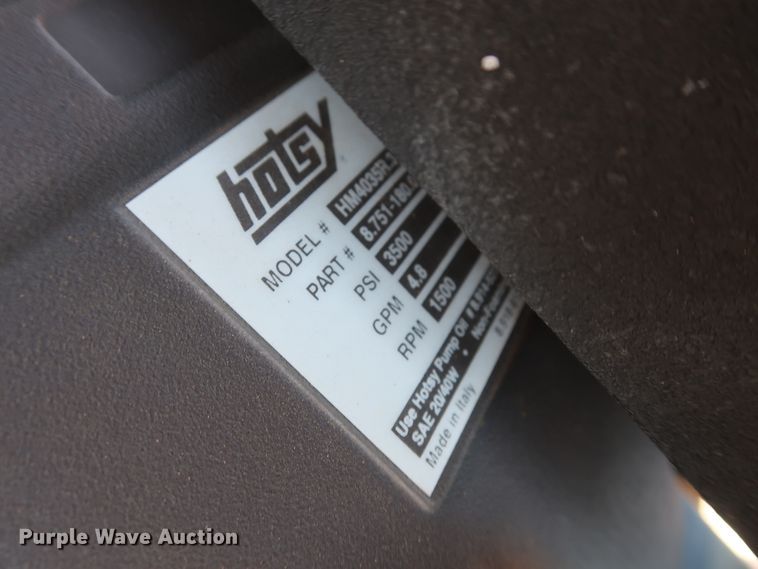 image for item DG7149 2010 Texas Bragg utility trailer with pressure washer