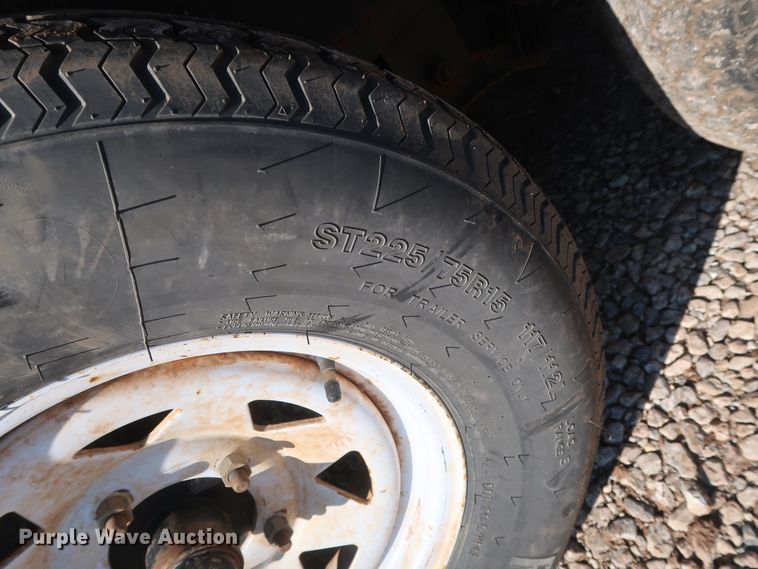 image for item DG7149 2010 Texas Bragg utility trailer with pressure washer