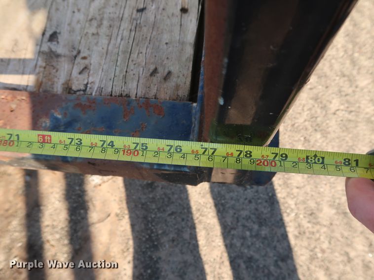 image for item DG7149 2010 Texas Bragg utility trailer with pressure washer