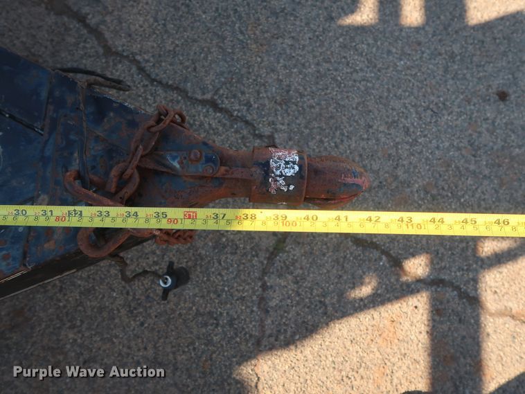 image for item DG7149 2010 Texas Bragg utility trailer with pressure washer