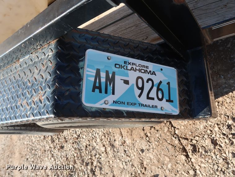 image for item DG7149 2010 Texas Bragg utility trailer with pressure washer