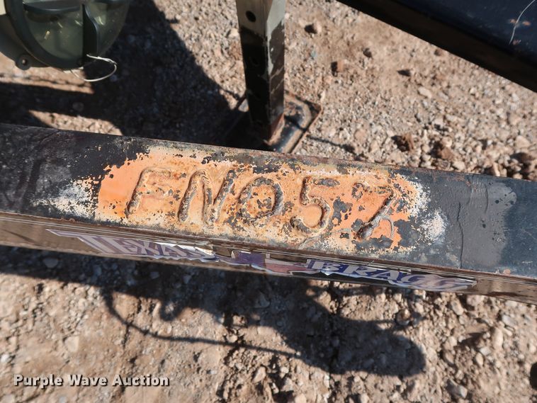 image for item DG7149 2010 Texas Bragg utility trailer with pressure washer