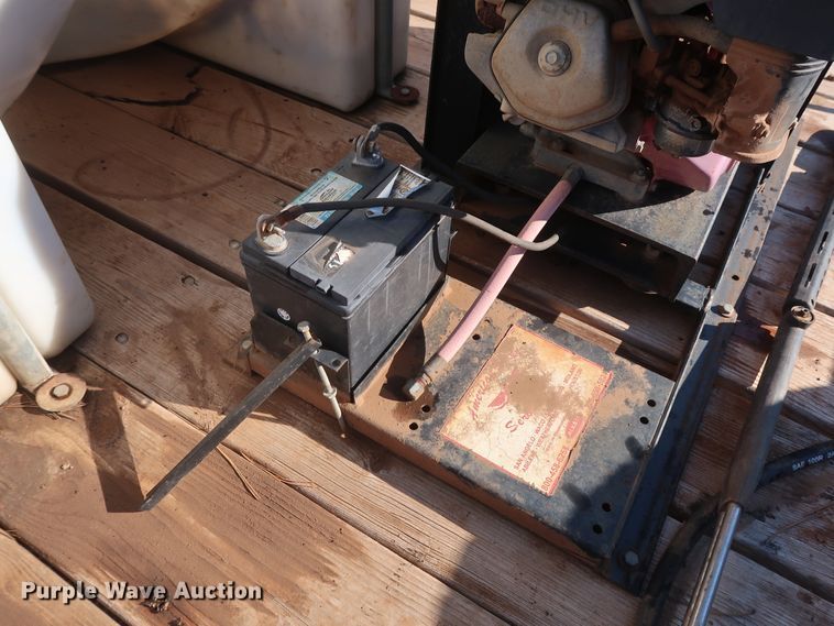 image for item DG7150 Texas Bragg utility trailer with pressure washer