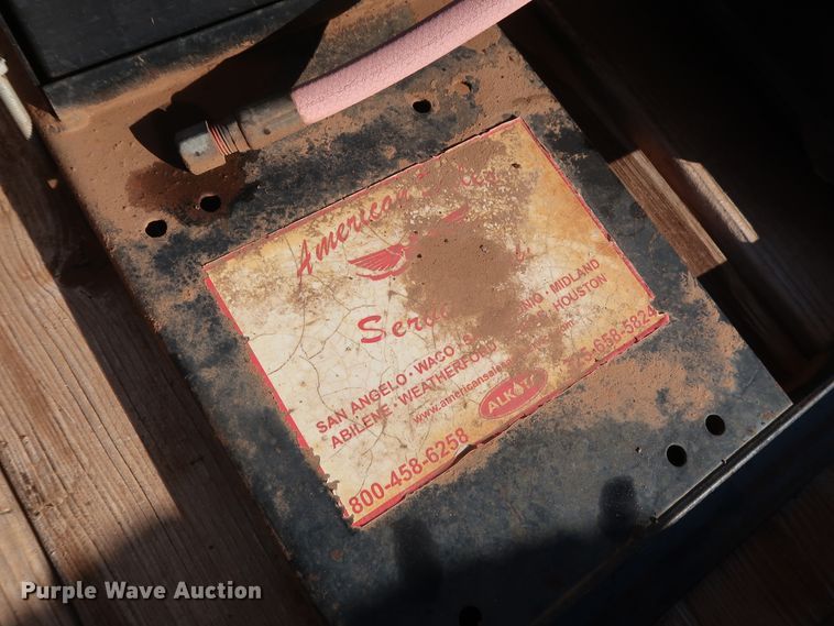 image for item DG7150 Texas Bragg utility trailer with pressure washer