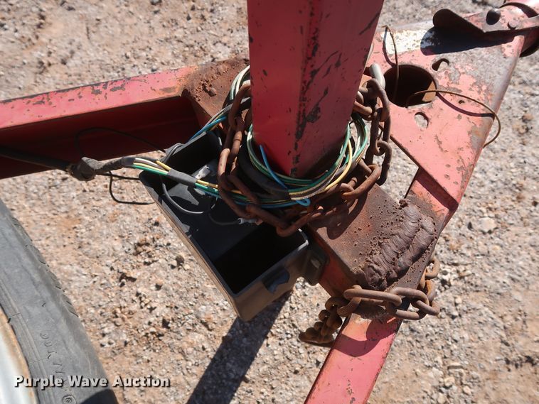 image for item DG7150 Texas Bragg utility trailer with pressure washer