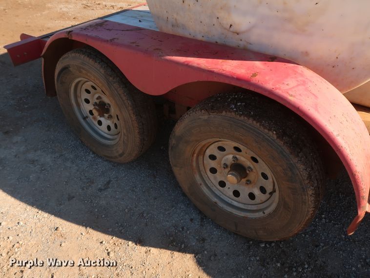 image for item DG7150 Texas Bragg utility trailer with pressure washer