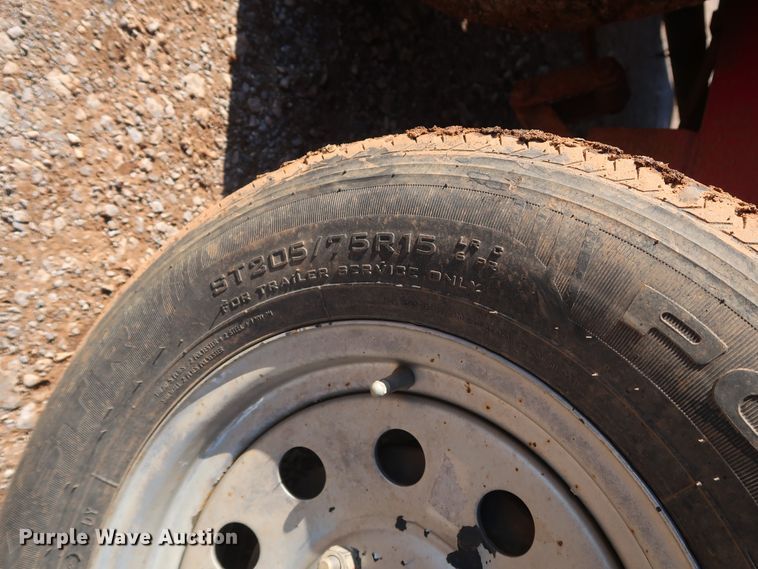 image for item DG7150 Texas Bragg utility trailer with pressure washer