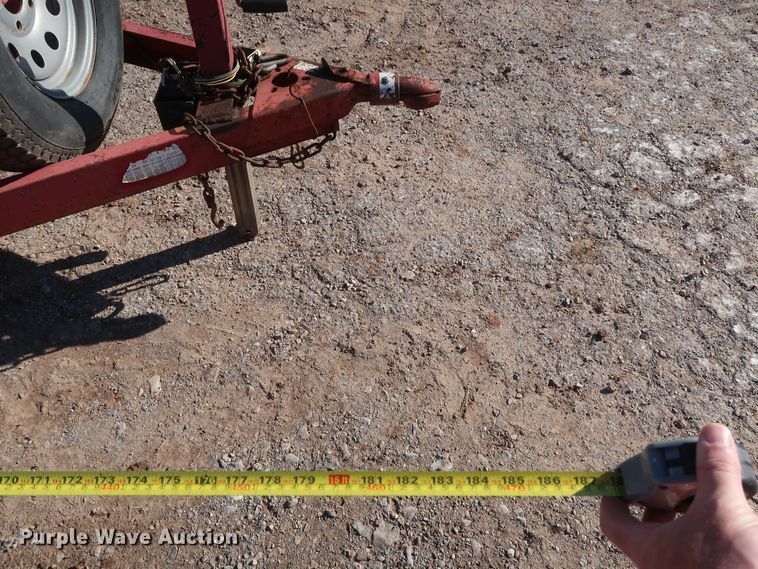 image for item DG7150 Texas Bragg utility trailer with pressure washer