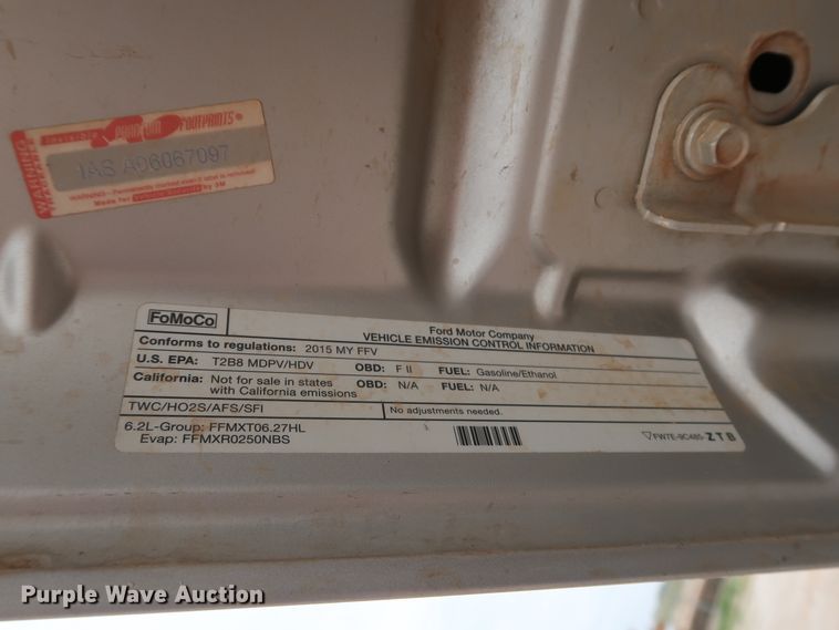 image for item DG7154 2015 Ford F250 Super Duty XLT  Crew Cab pickup truck