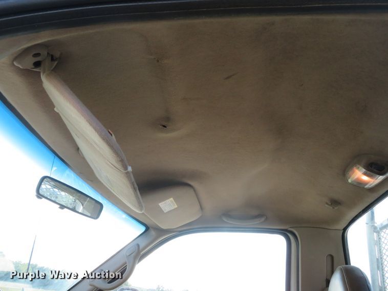 image for item DH1599 2002 Ford F350 Super Duty XL utility bed pickup truck