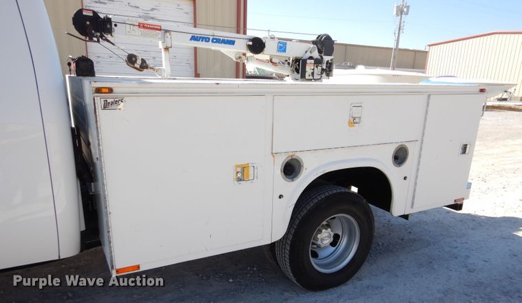 image for item DH3734 2007 Chevrolet Silverado 3500HD  Ext. Cab utility bed pickup truck