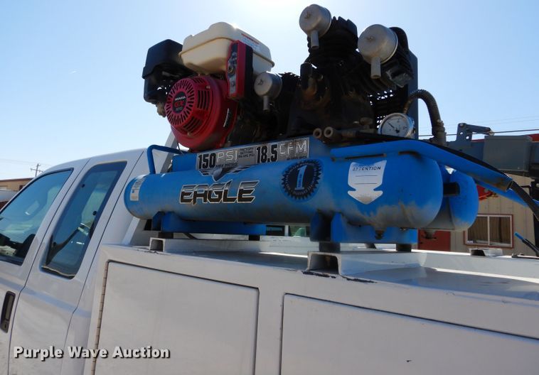 image for item DH3736 2015 Ford F350 Super Duty  SuperCab utility bed pickup truck